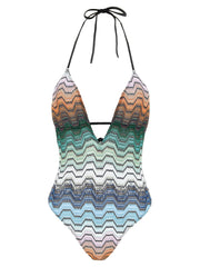Missoni Multicolor Polyester One-Piece Swimsuit