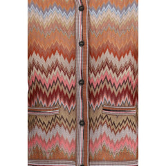 Missoni Multicolor Viscose Cardigan - IT42 | L