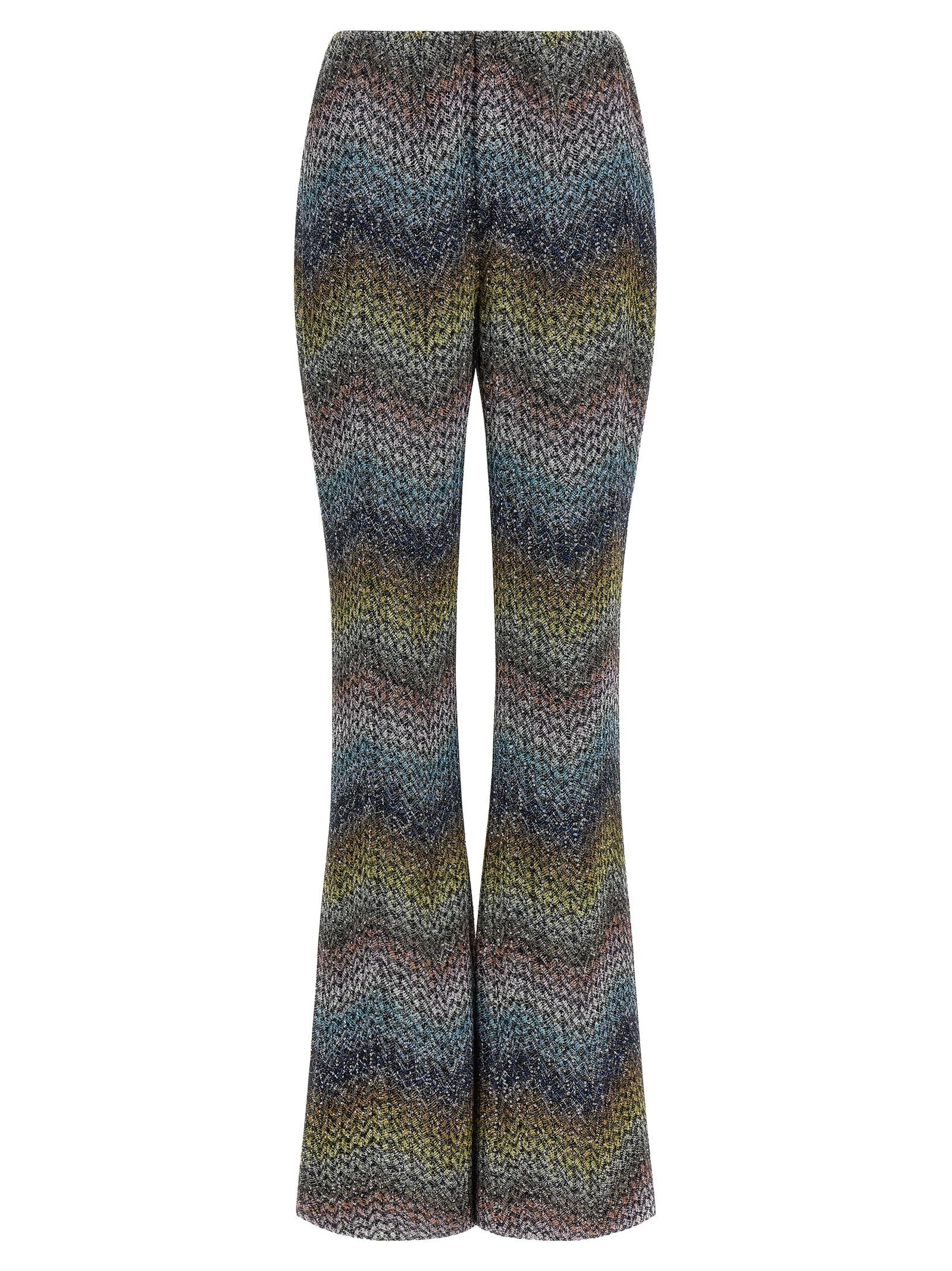 Missoni Multicolor Viscose Flared Pants