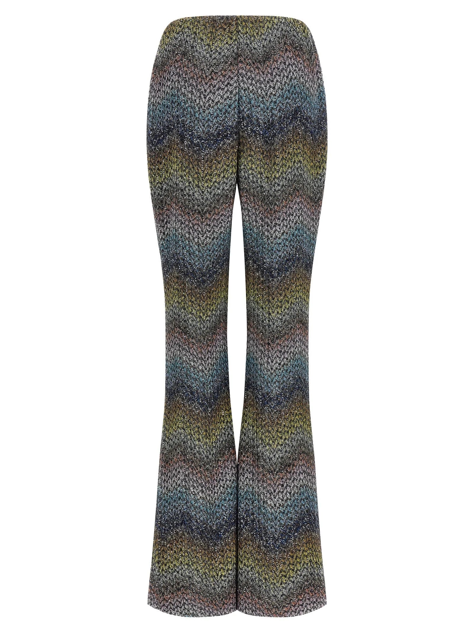Missoni Multicolor Viscose Flared Pants