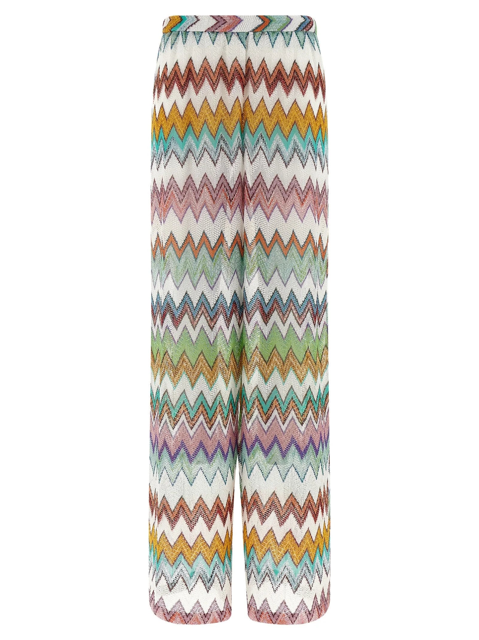 Missoni Multicolor Viscose Flared Pants - IT40