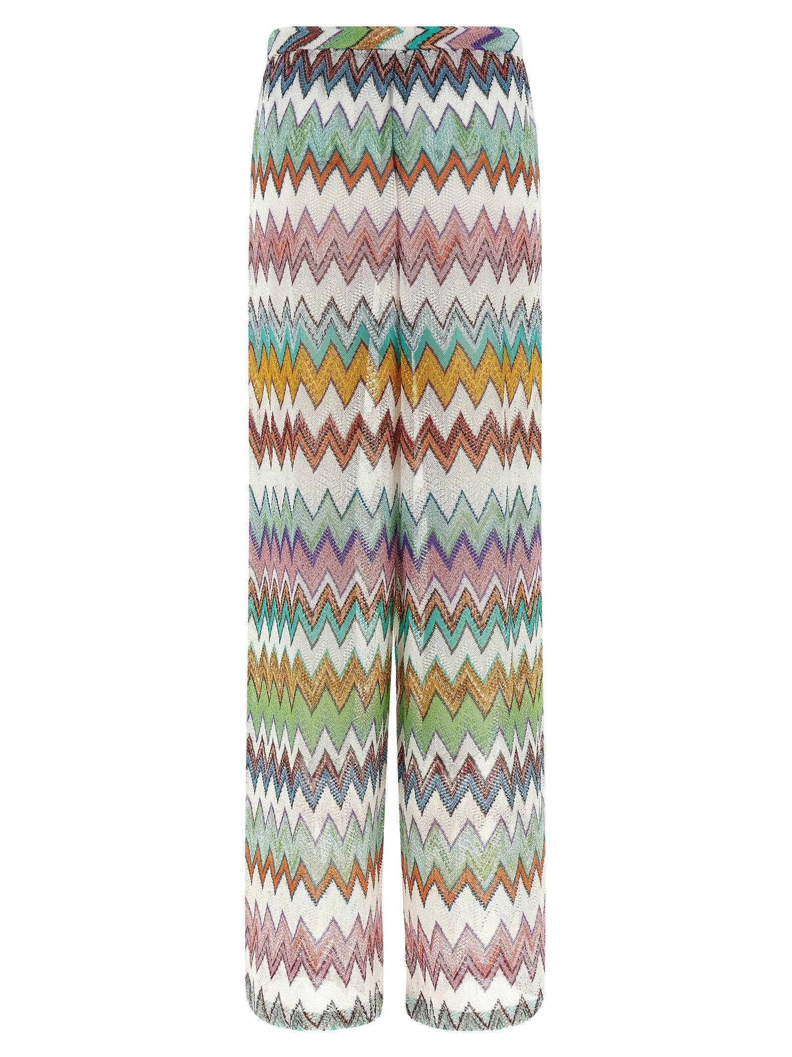 Missoni Multicolor Viscose Flared Pants - IT40