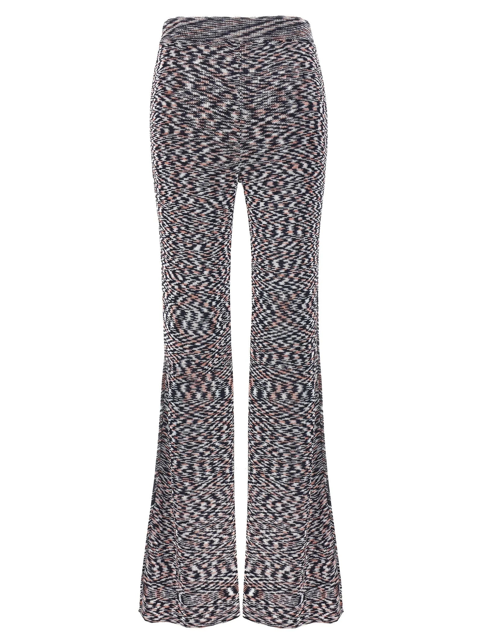 Missoni Multicolor Viscose Flared Pants - IT44