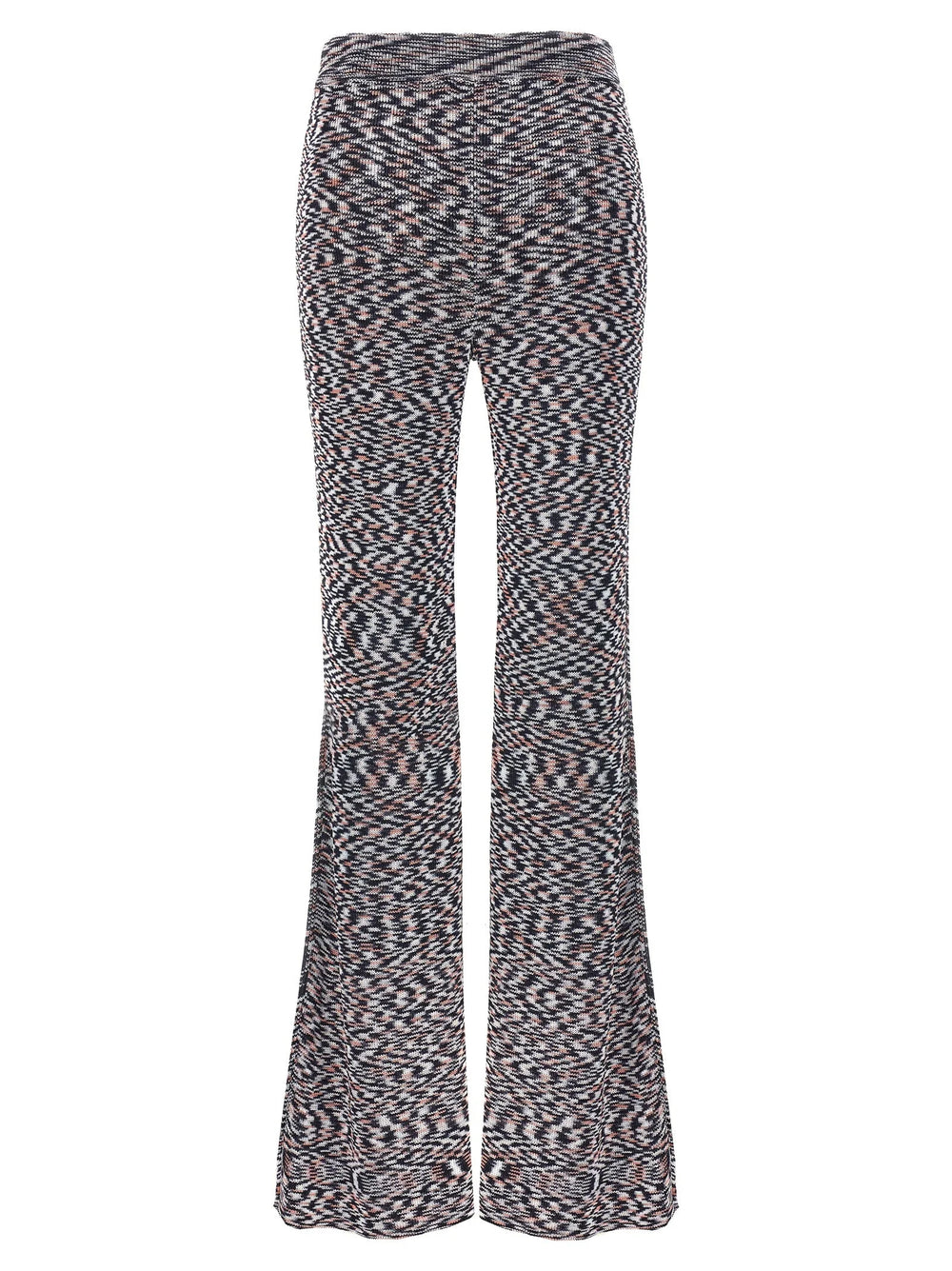 Missoni Multicolor Viscose Flared Pants - IT44