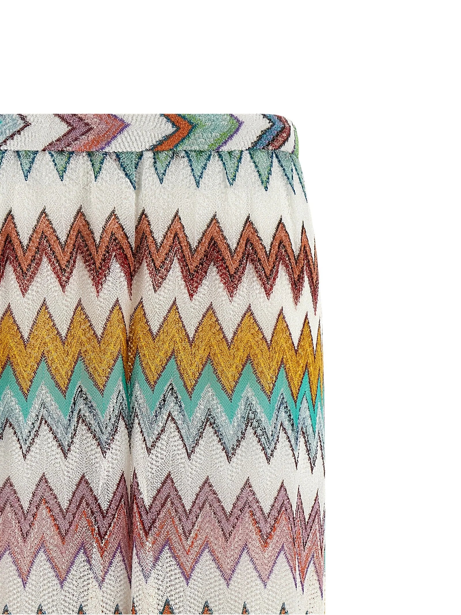 Missoni Multicolor Viscose Flared Pants - IT44