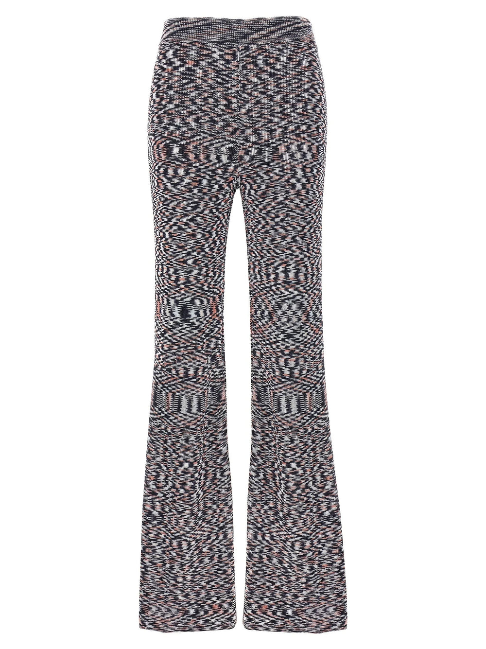 Missoni Multicolor Viscose Flared Pants - IT44