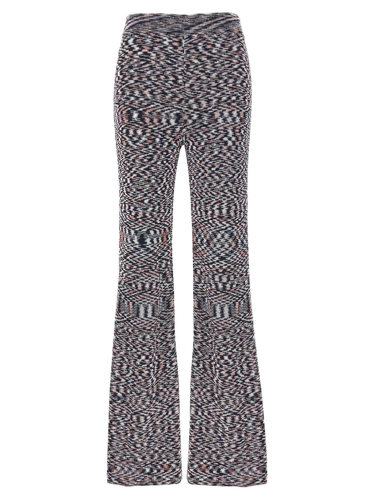 Missoni Multicolor Viscose Flared Pants - IT44