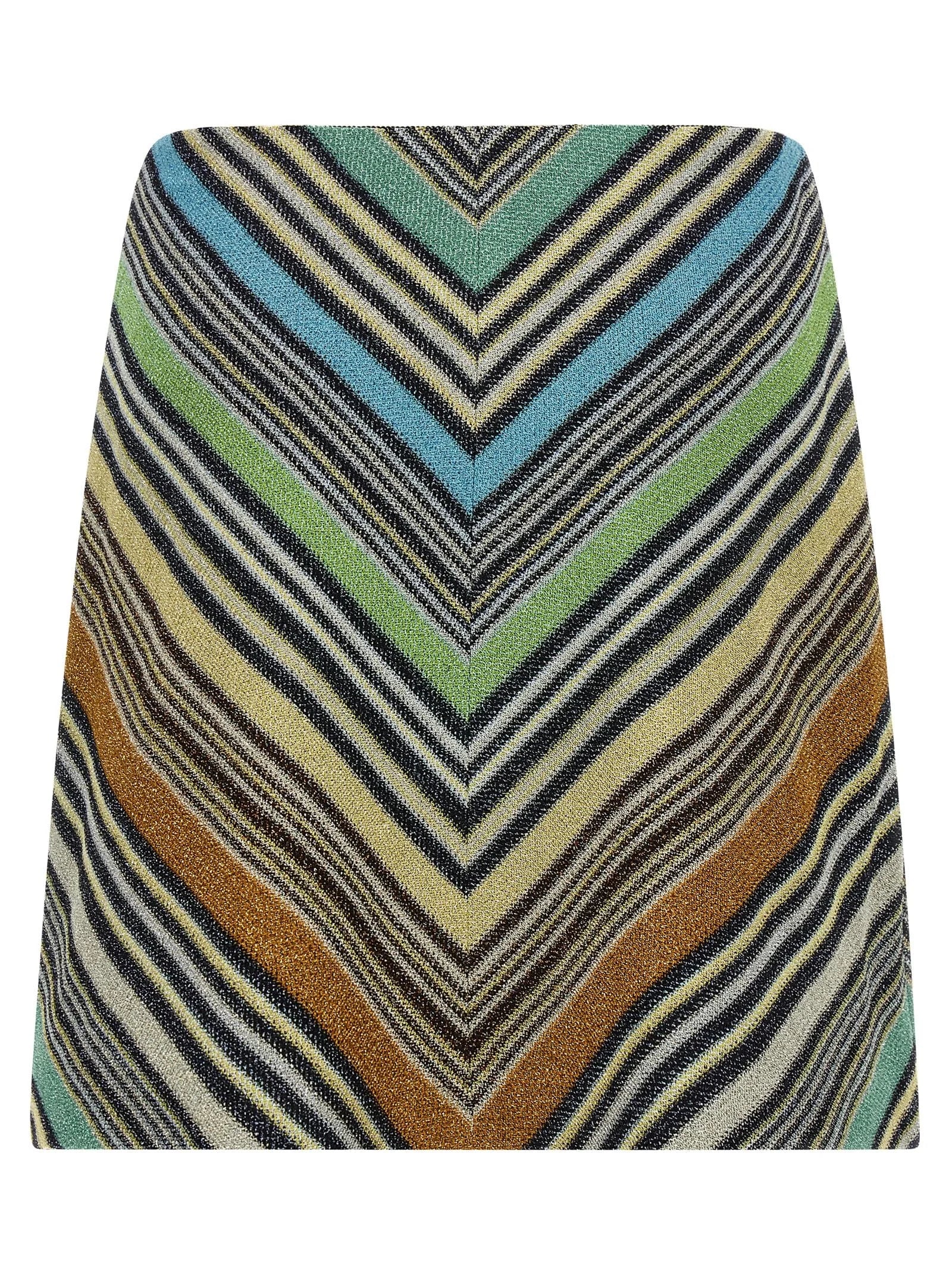 Missoni Multicolor Viscose Long Skirt