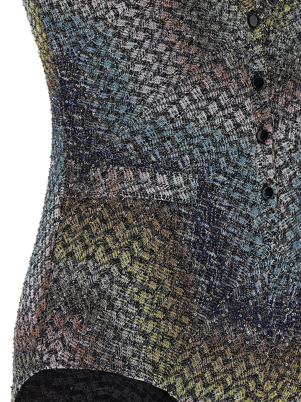 Missoni Multicolor Viscose One-Piece Swimsuit - IT 40