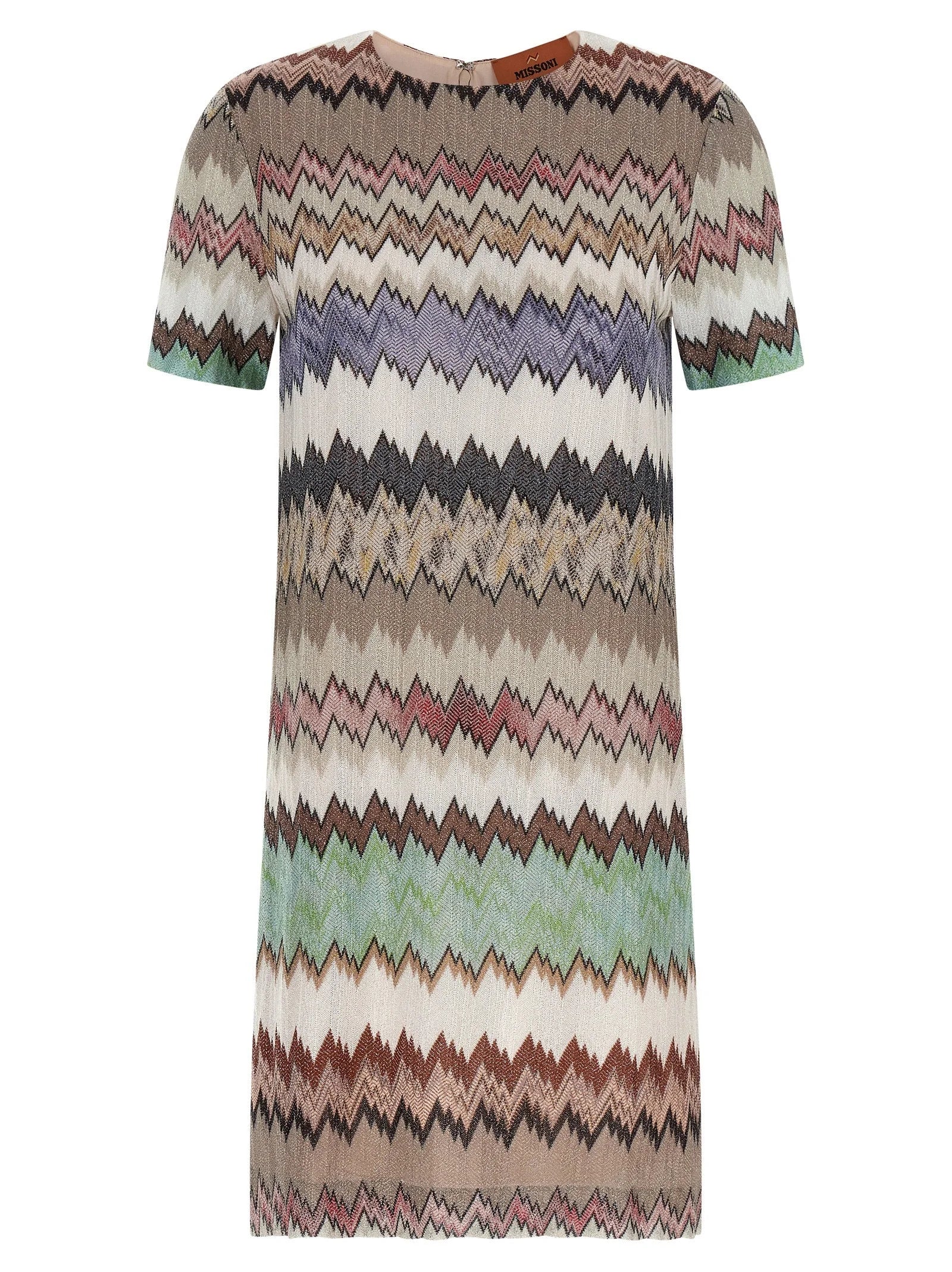 Missoni Multicolor Viscose Short Dress