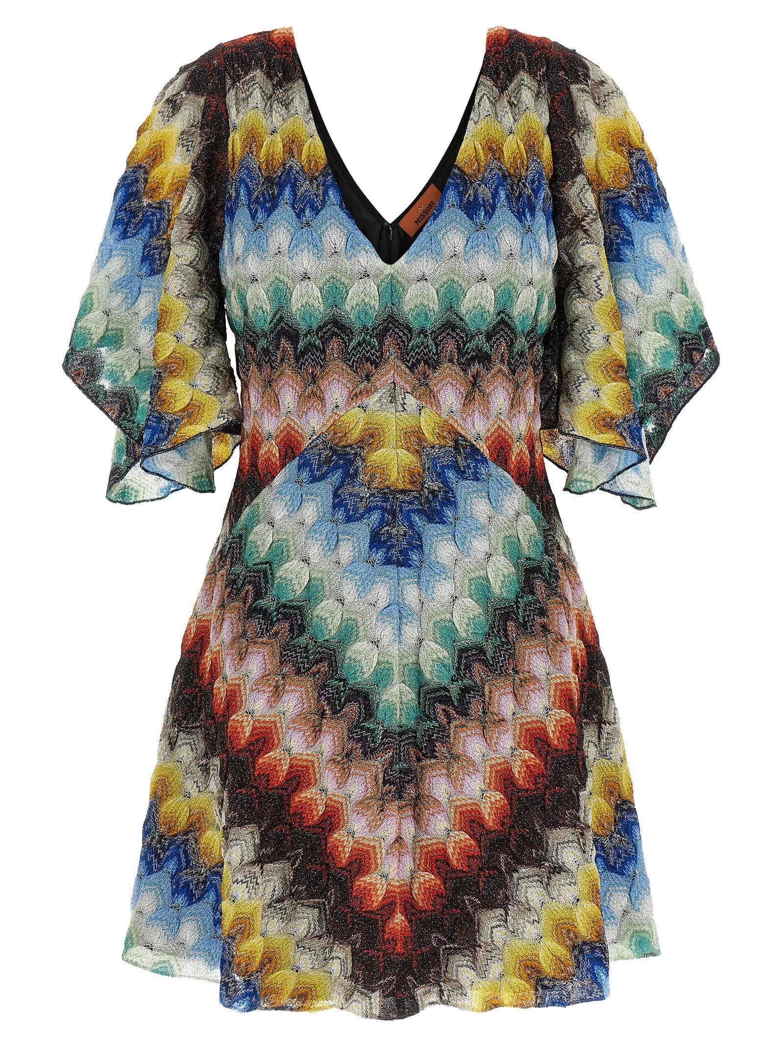 Missoni Multicolor Viscose Short Dress