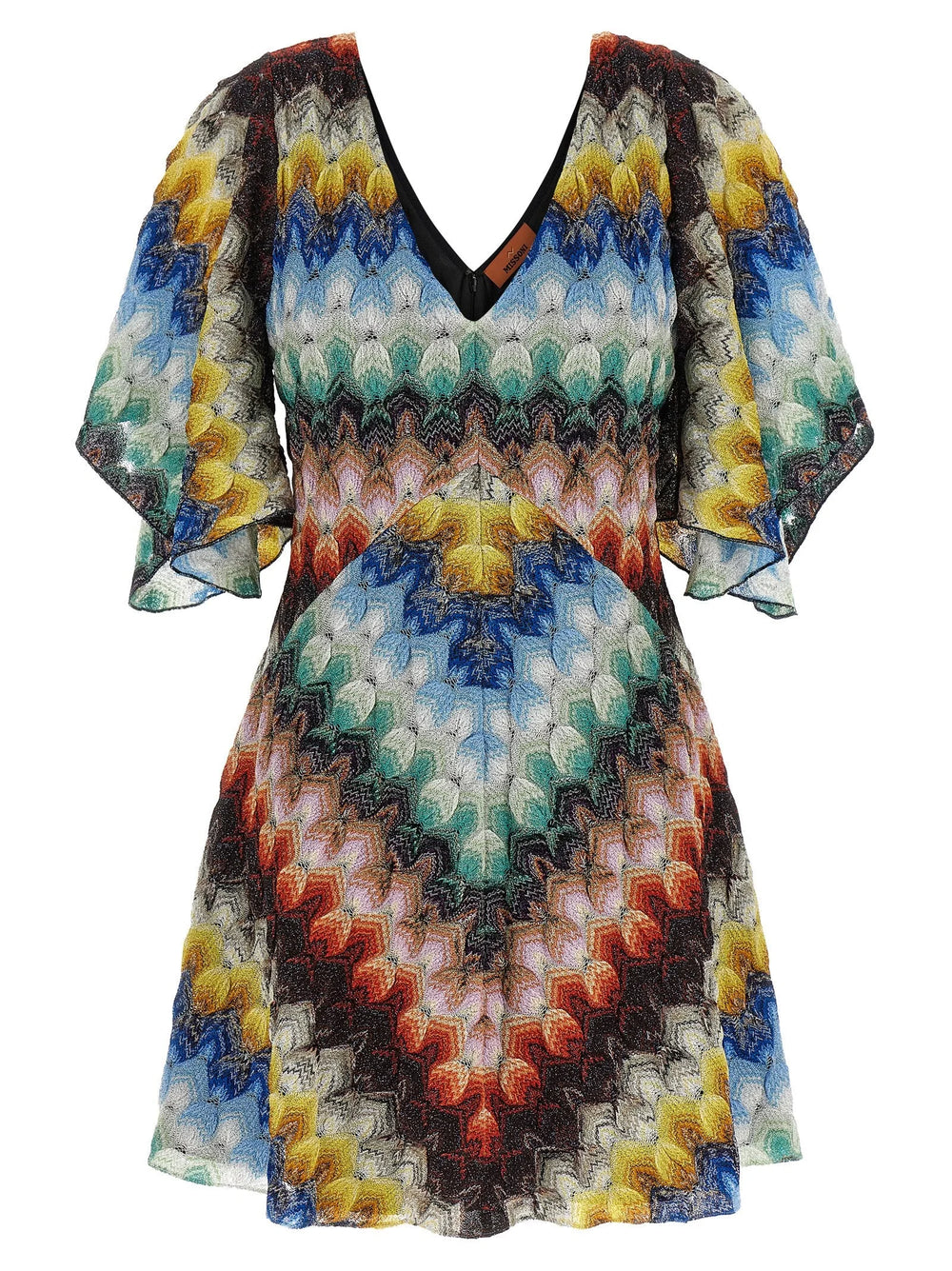 Missoni Multicolor Viscose Short Dress