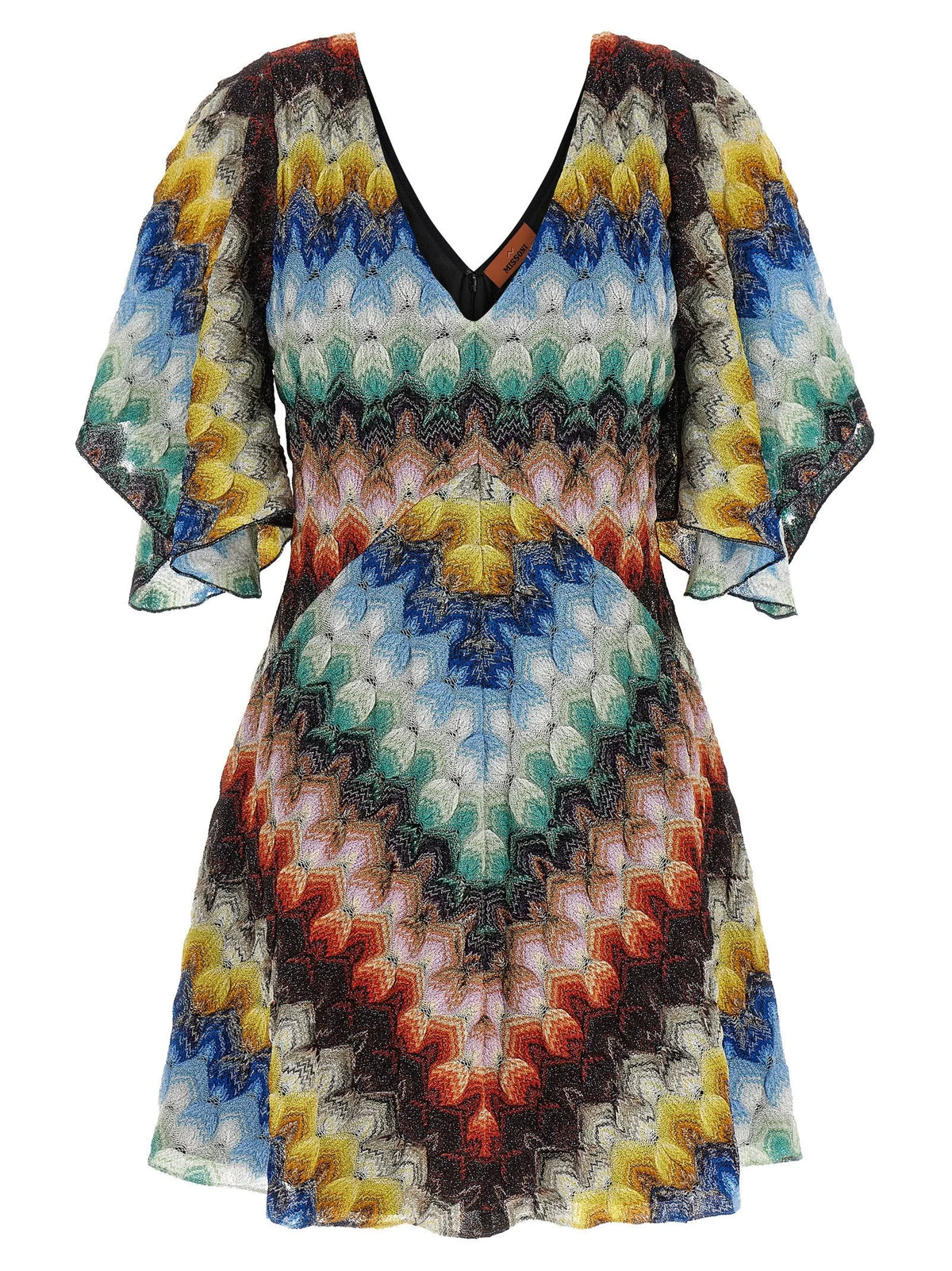 Missoni Multicolor Viscose Short Dress