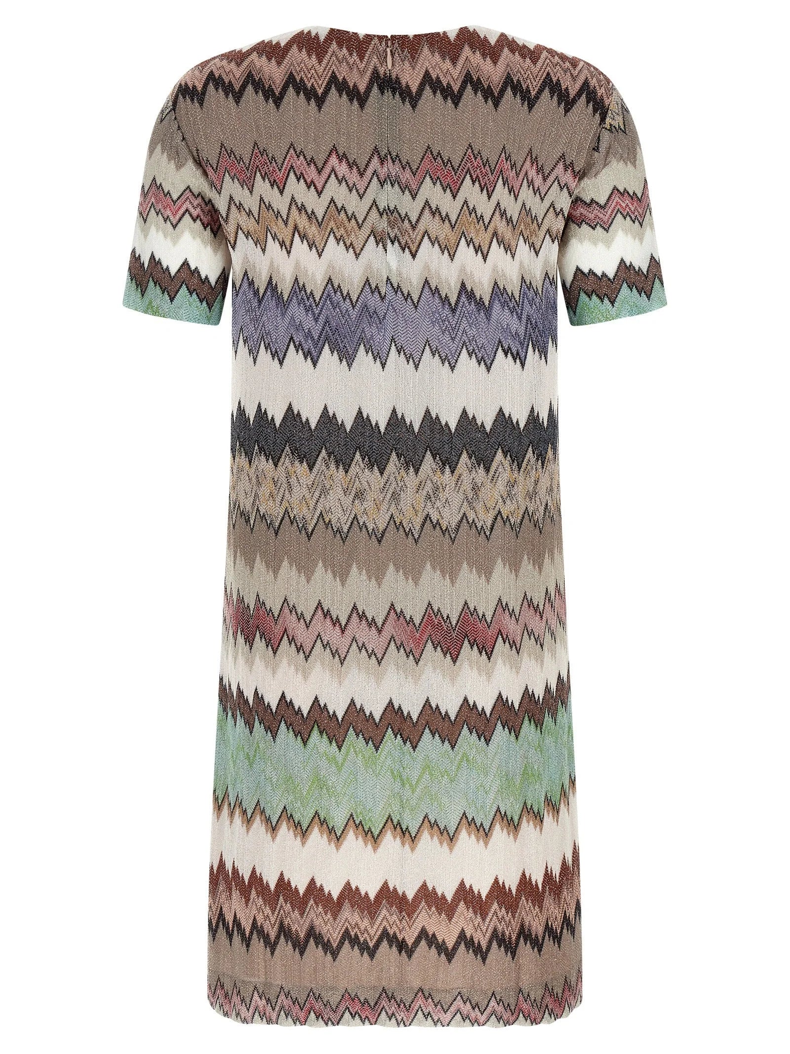 Missoni Multicolor Viscose Short Dress