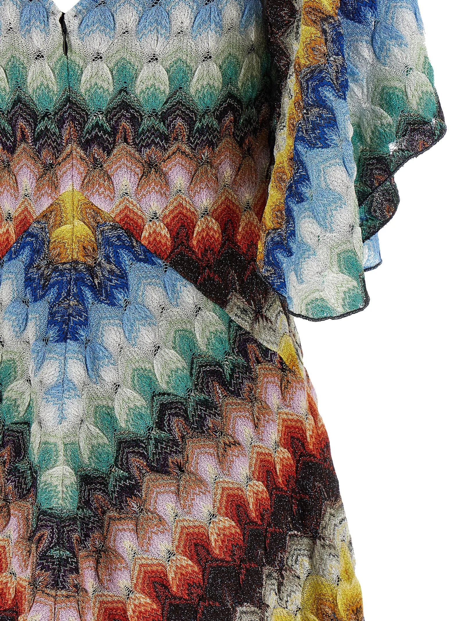 Missoni Multicolor Viscose Short Dress