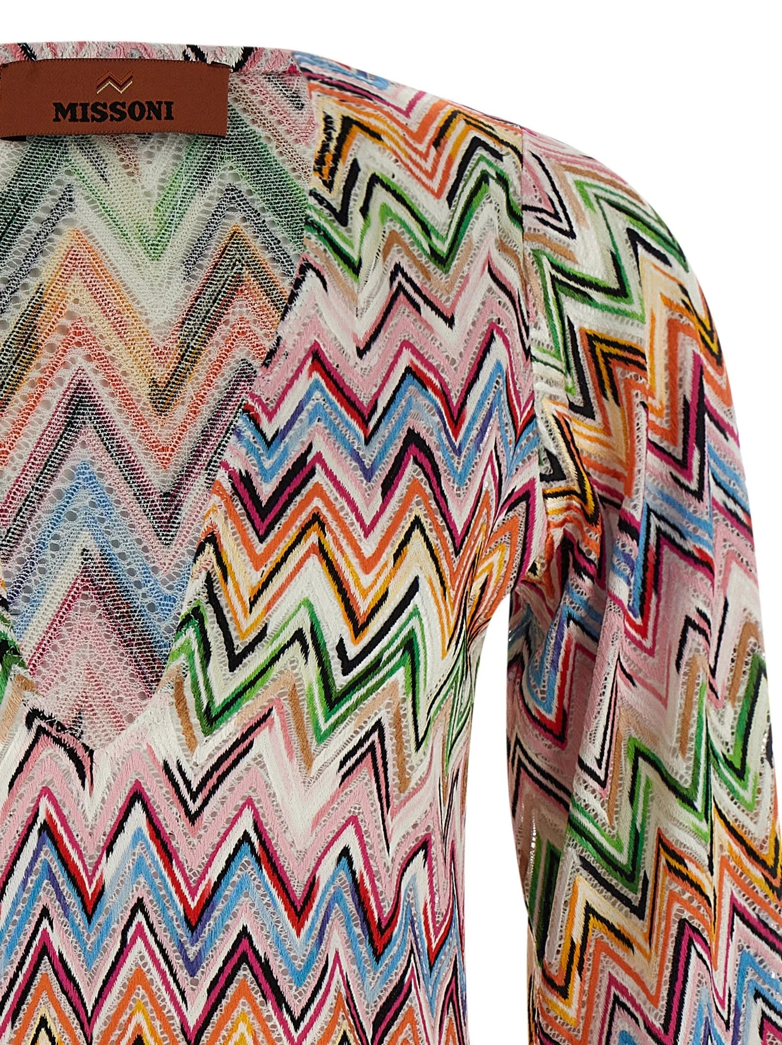 Missoni Multicolor Viscose Short Dress - IT40