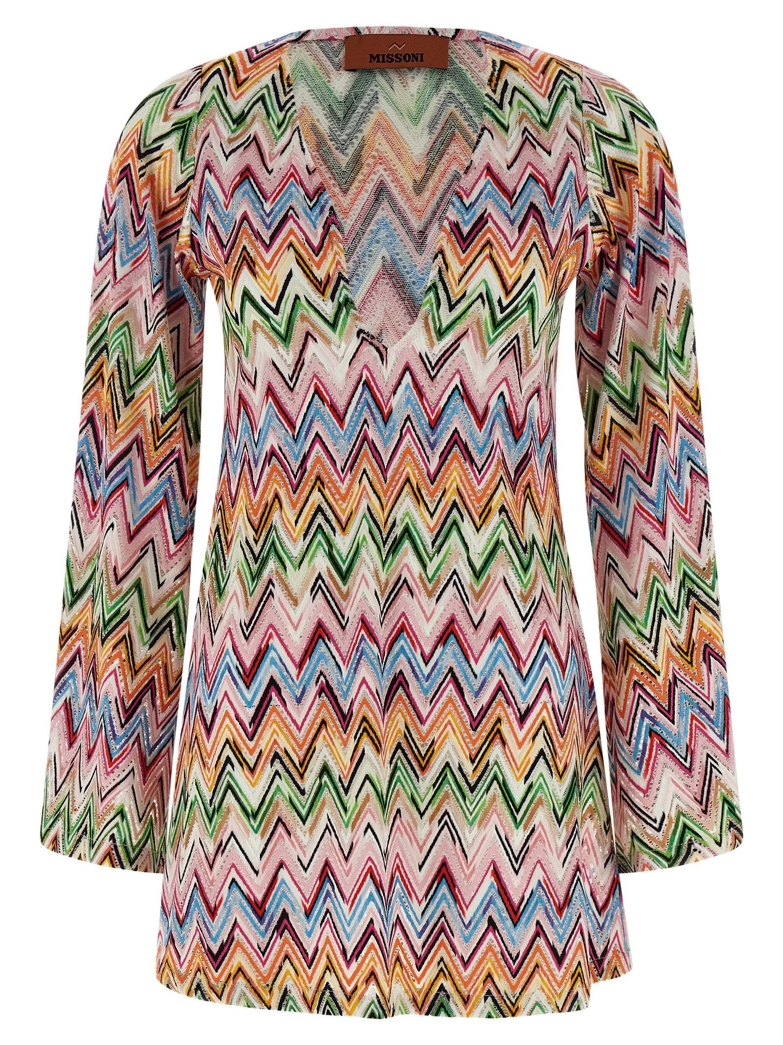 Missoni Multicolor Viscose Short Dress - IT40
