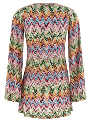 Missoni Multicolor Viscose Short Dress - IT40