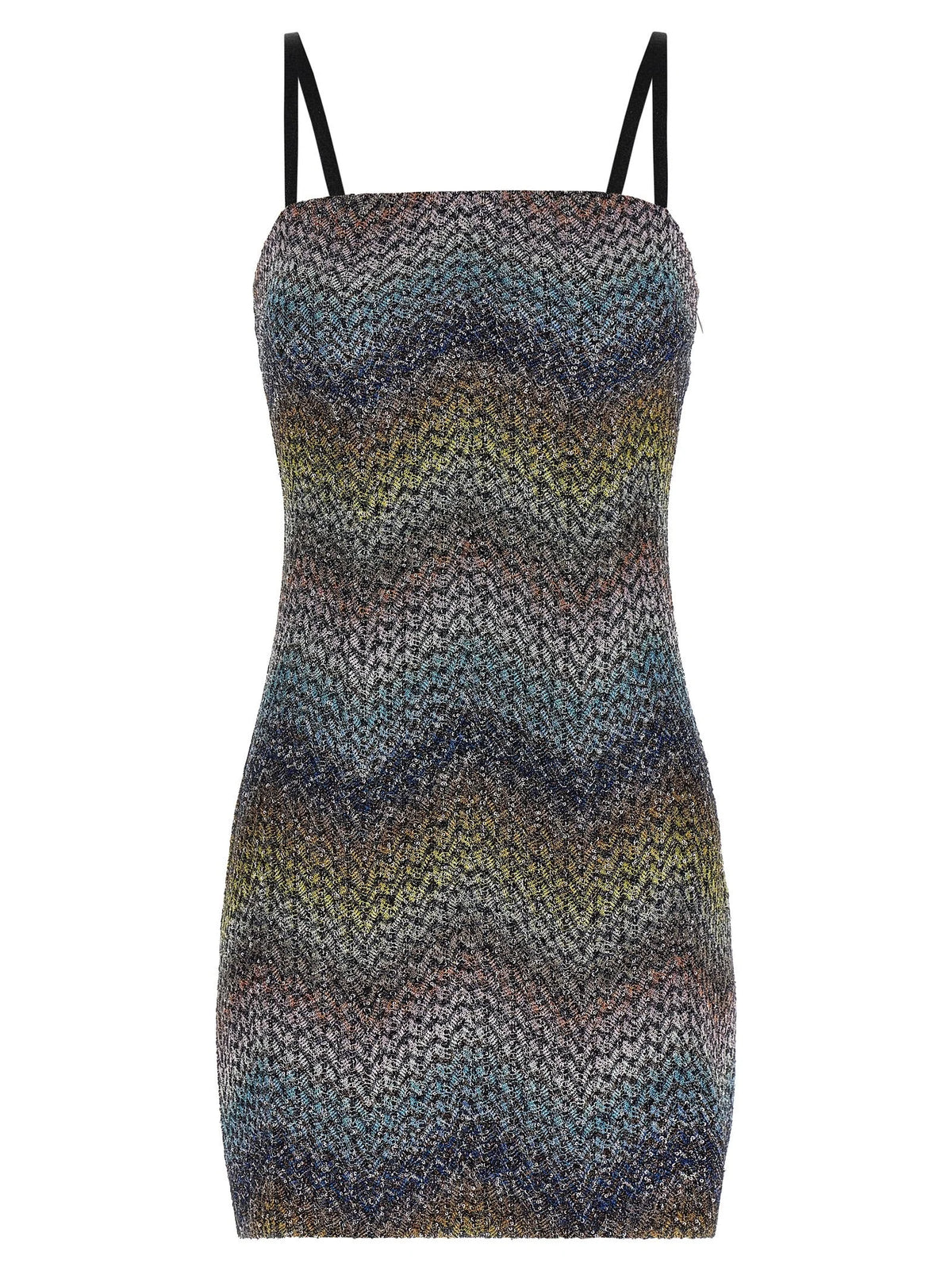 Missoni Multicolor Viscose Short Dress - IT42