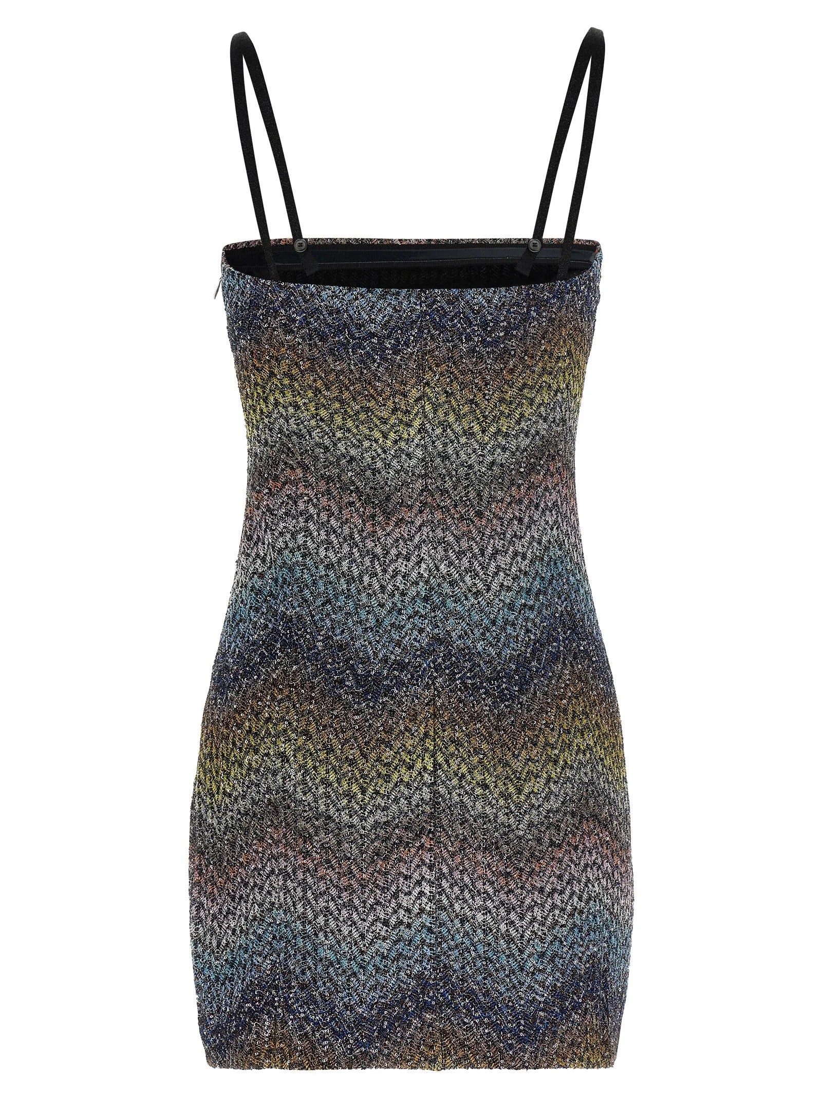 Missoni Multicolor Viscose Short Dress - IT42