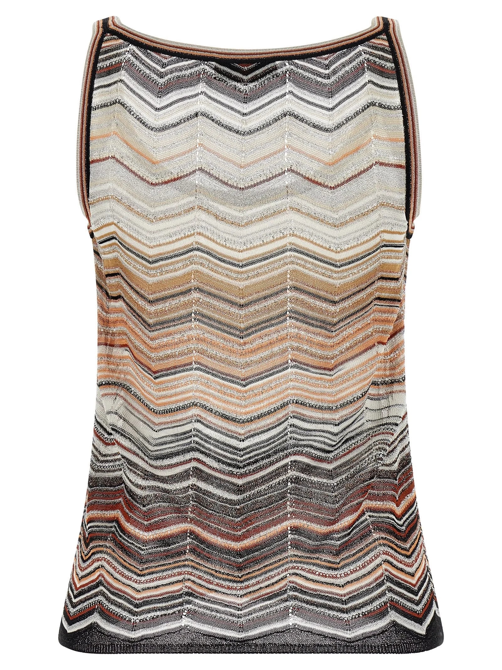 Missoni Multicolor Viscose Tank Tops - IT48