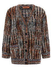 Missoni Multicolor Wool Cardigan - IT38