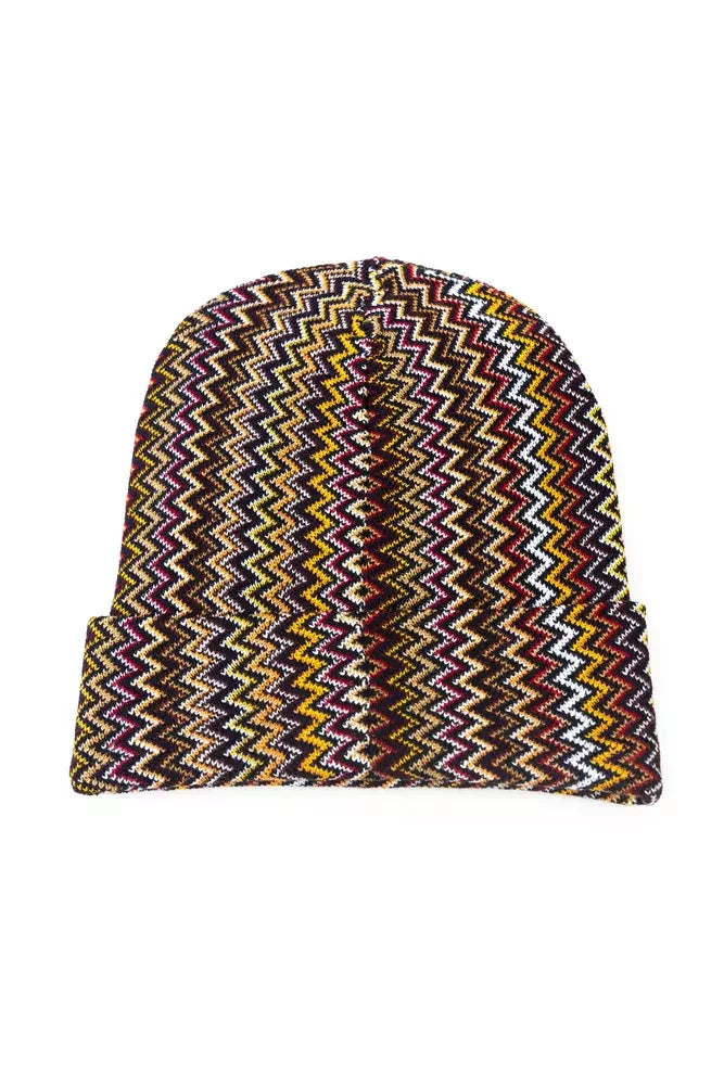 Missoni Multicolor Wool Men Hat - UNI - Beanies