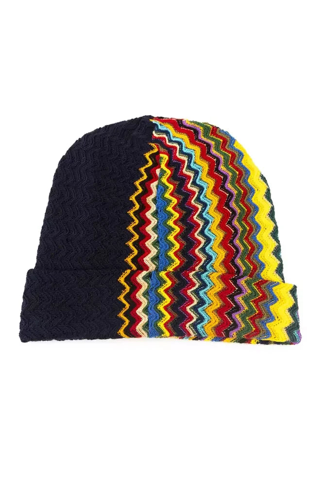 Missoni Multicolor Wool Men Hat - UNI - Beanies