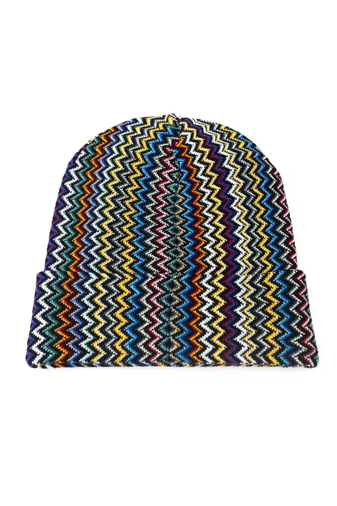 Missoni Multicolor Wool Men Hat - UNI - Beanies