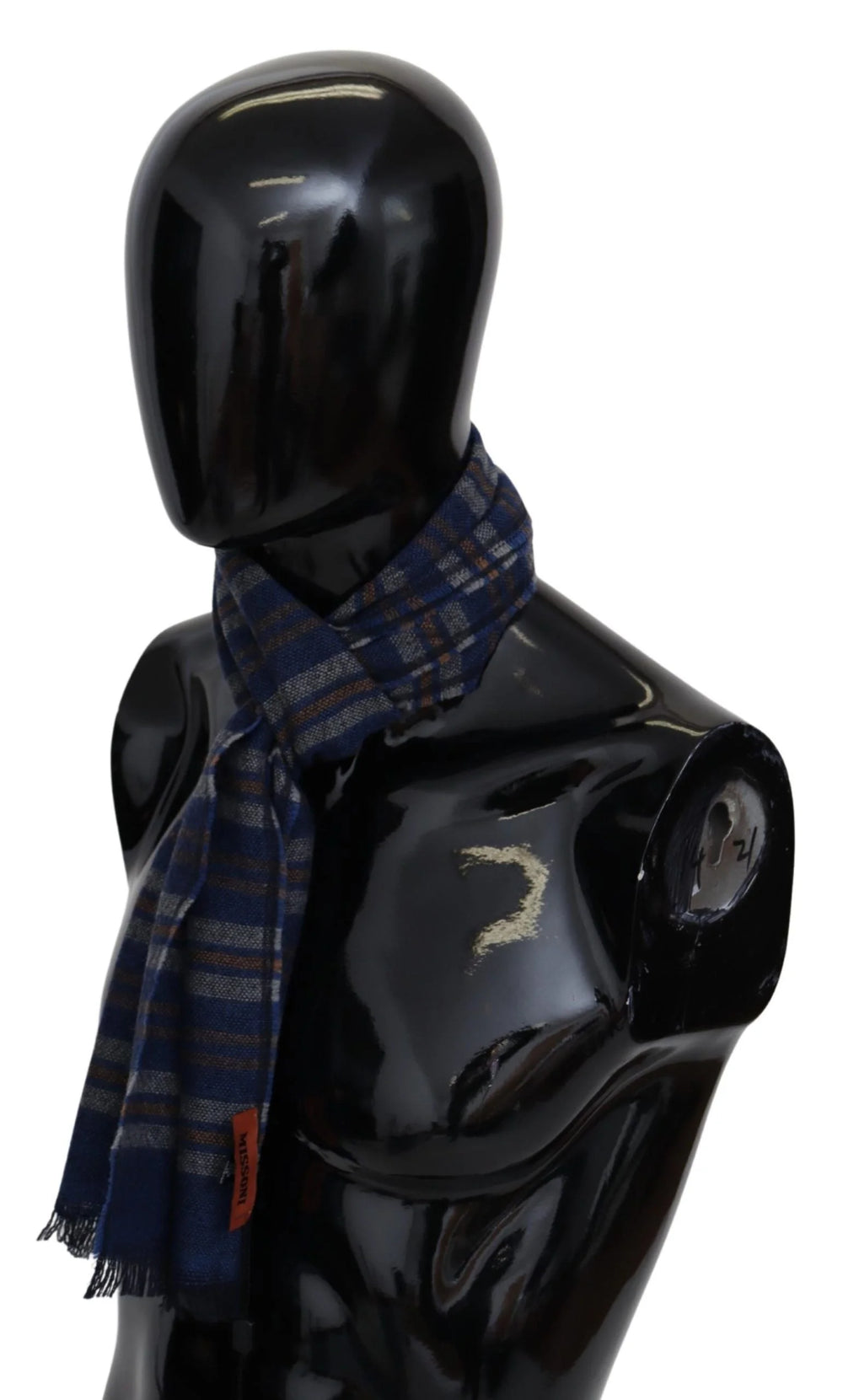 Missoni Multicolor Wool Striped Unisex Neck Wrap Shawl - Scarves & Shawls