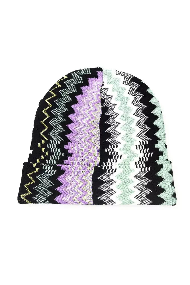 Missoni Multicolor Wool Women Hat - UNI - Beanies