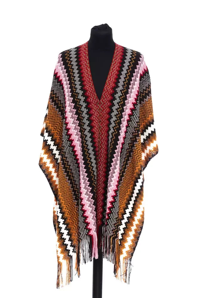 Missoni Multicolor Wool Women Poncho - Unisex - Ponchos