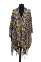 Missoni Multicolor Wool Women Poncho - Unisex - Ponchos