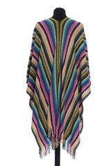 Missoni Multicolor Wool Women Poncho - Unisex - Ponchos