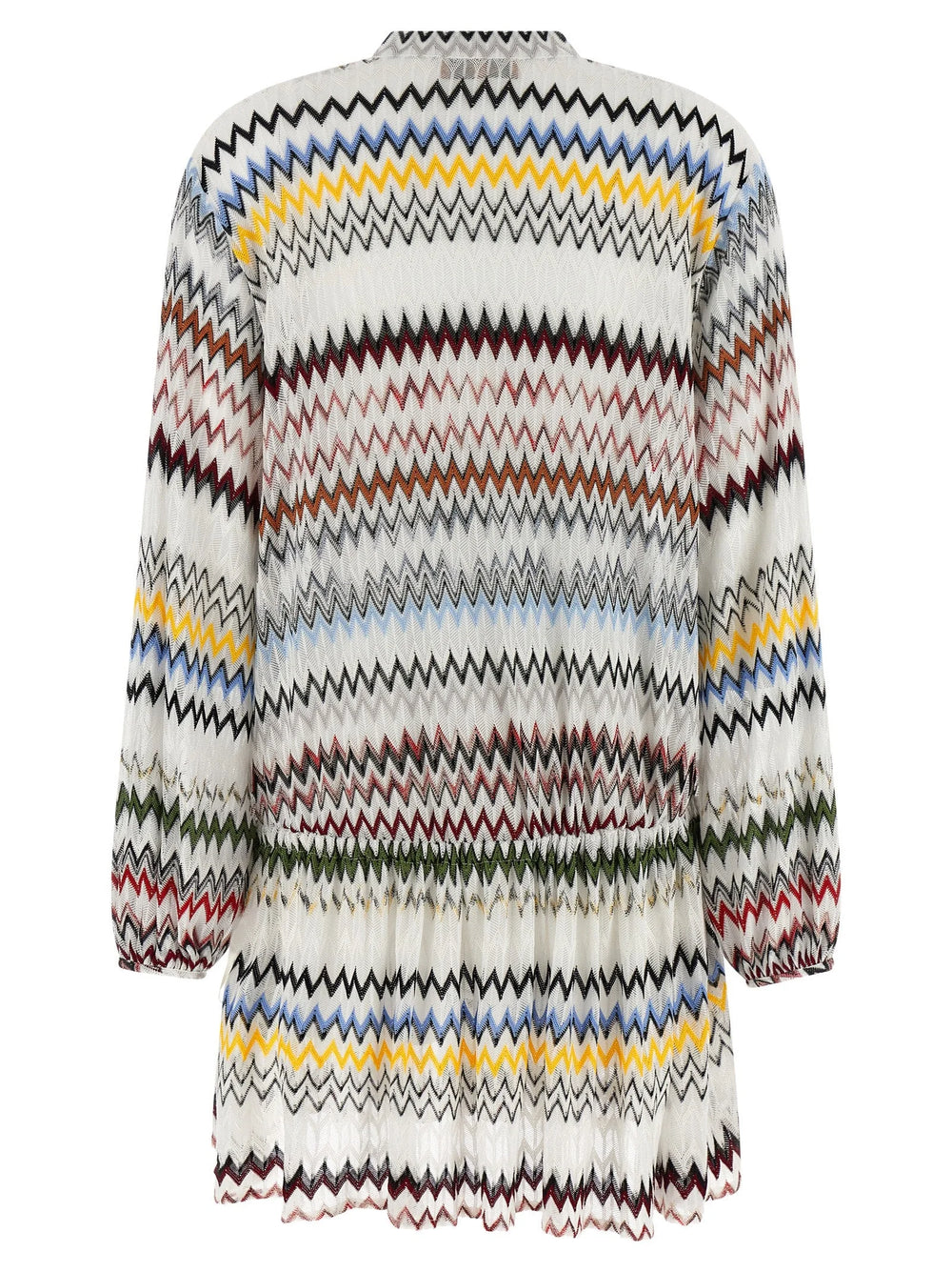 Missoni White Viscose Short Dress