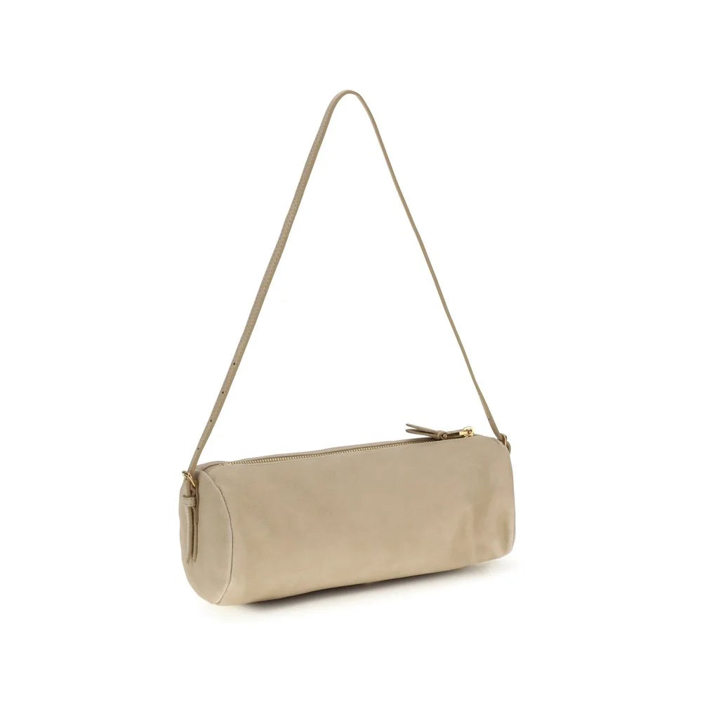 Miu Miu Beige Calf Leather Bos Taurus Shoulder Bag