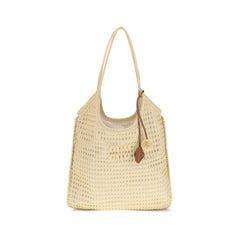 Miu Miu Beige Cotton Shoulder Bag