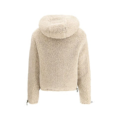Miu Miu Beige Fleece Wool Full-Length Jacket - IT40 | M