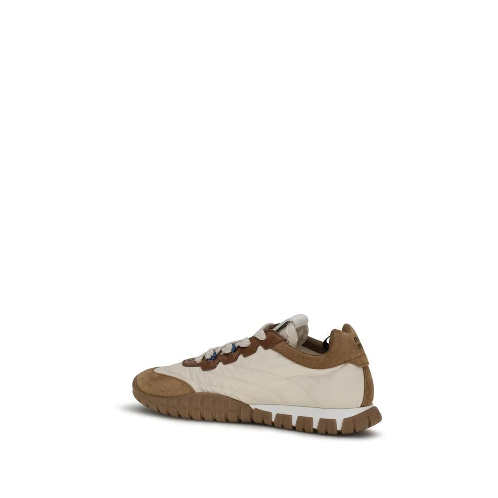 Miu Miu Beige Polyamid Atletiske Sneakers