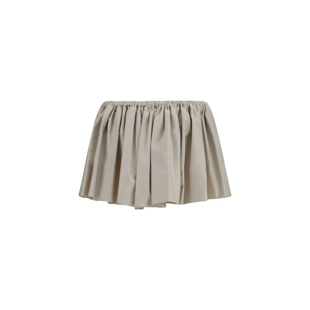 Miu Miu Beige Polyester Mini Skirt - IT38 | S