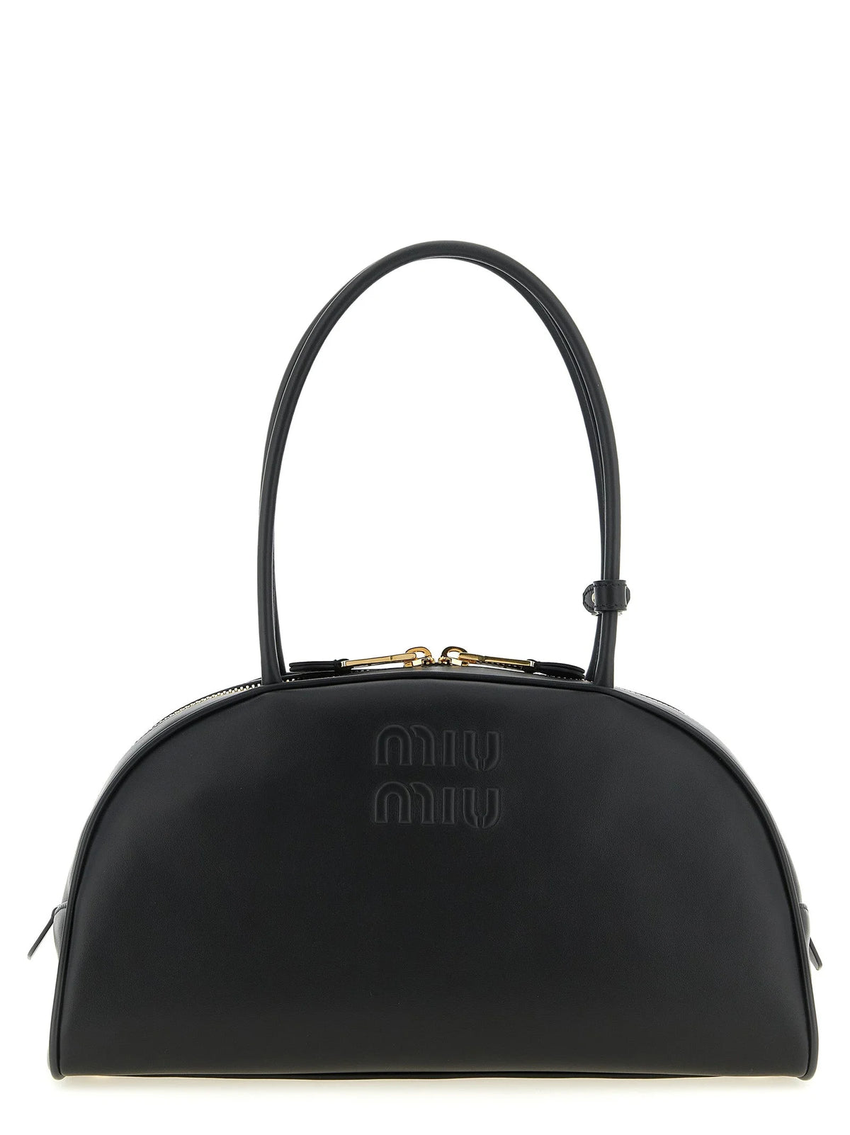 Miu Miu Black Calfskin Shoulder Bag