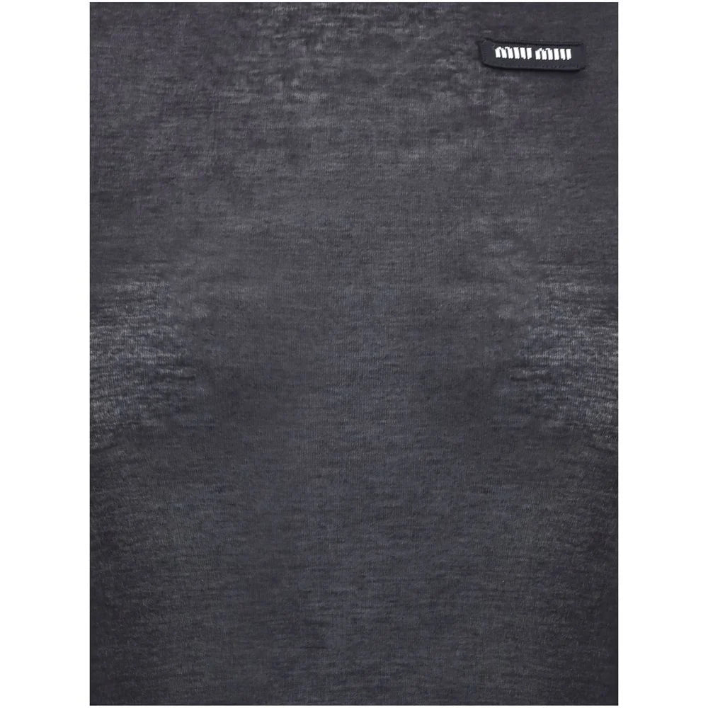 Miu Miu Black Cotton Casual Dress - IT40 | M