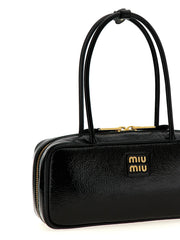 Miu Miu Black Lamb Leather Handbag