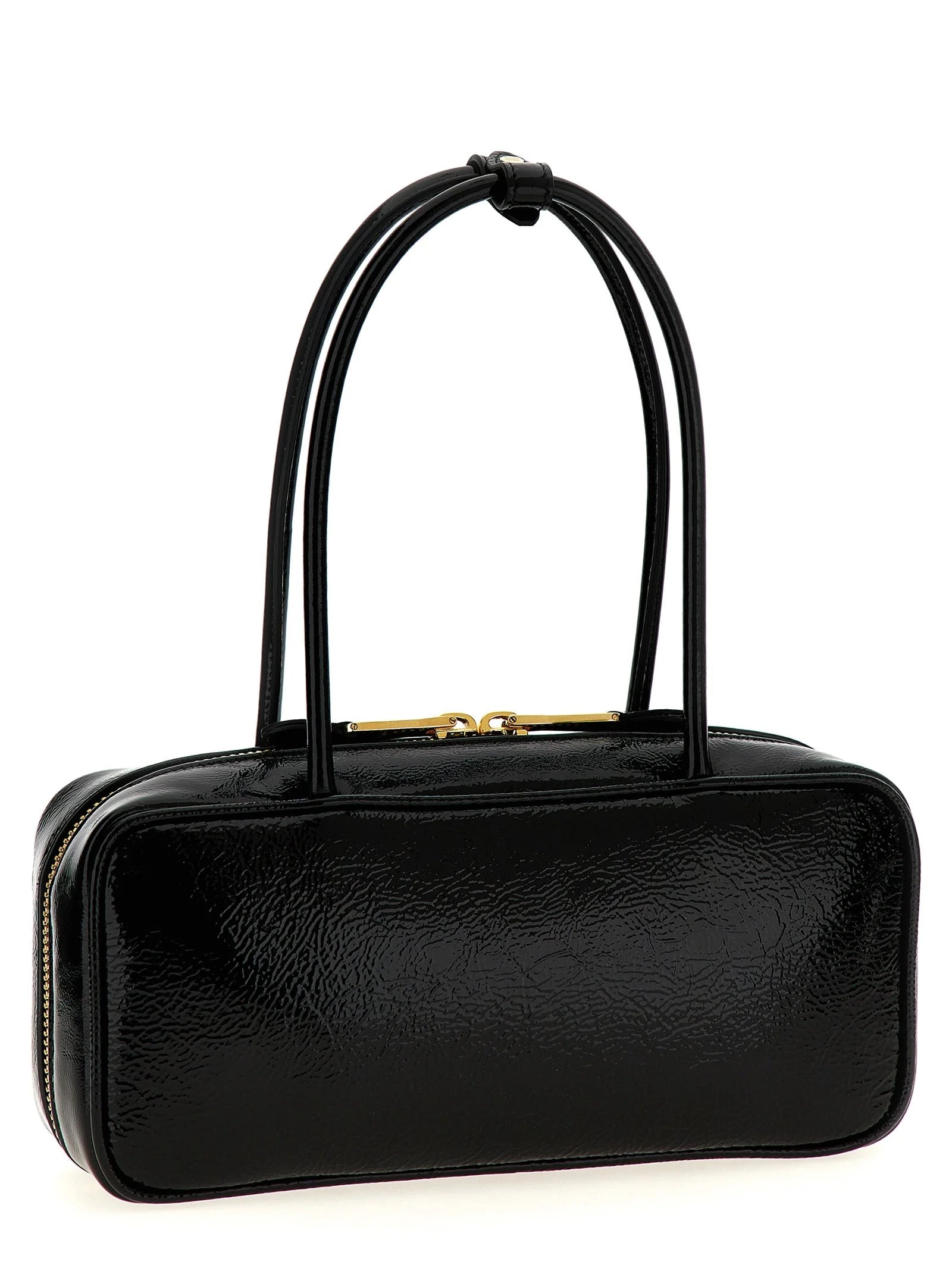 Miu Miu Black Lamb Leather Handbag