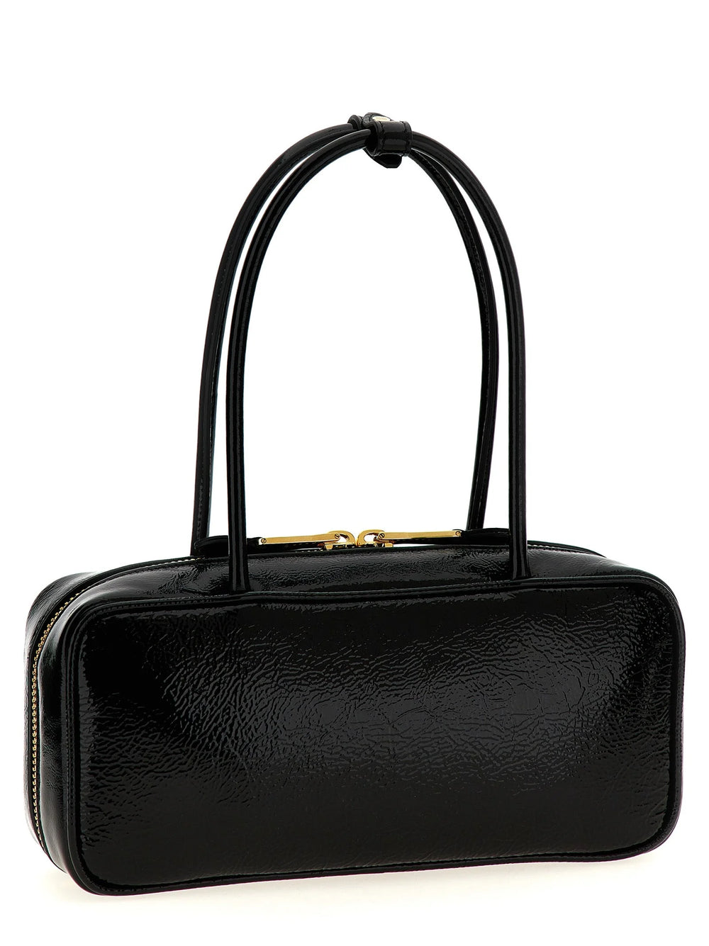 Miu Miu Black Lamb Leather Handbag