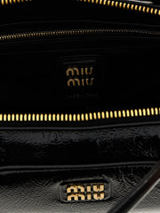 Miu Miu Black Lamb Leather Handbag