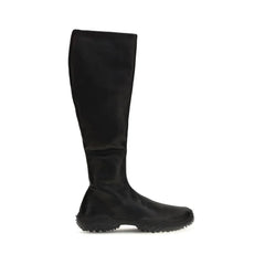 Miu Miu Black Lamb Ovis Aries Ankle Boots