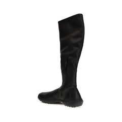 Miu Miu Black Lamb Ovis Aries Ankle Boots