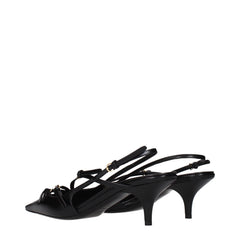Miu Miu Black Leather High Heel Pumps - EU40/US10