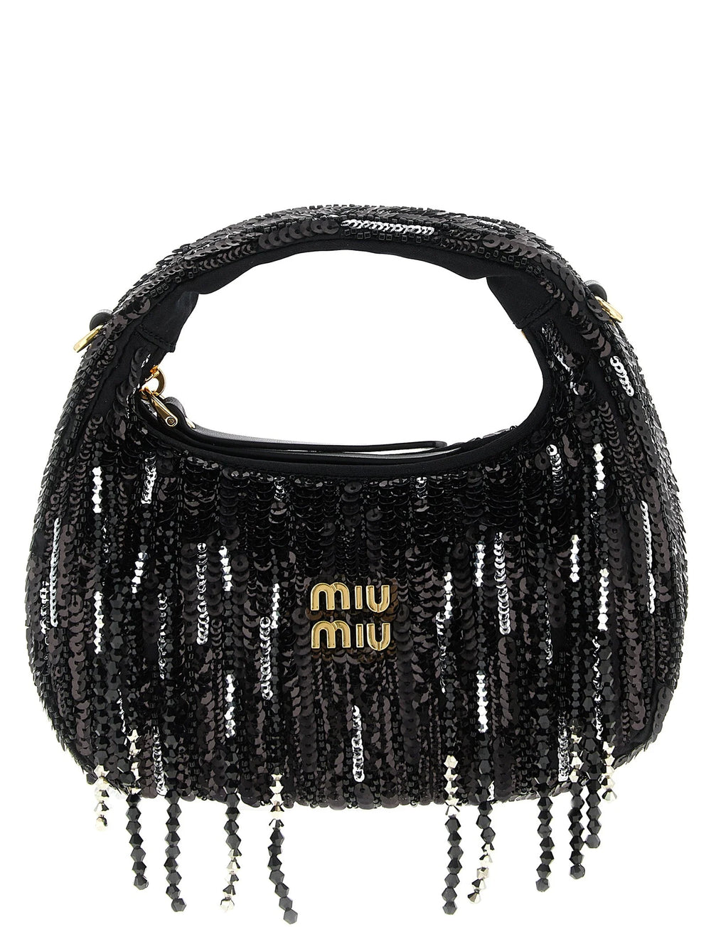 Miu Miu Black Polyester Handbag